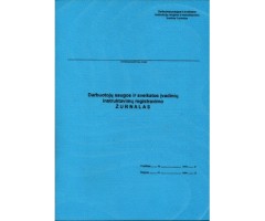 Darbuotojų saugos ir sveikatos įvadinių instruktavimų registracijos žurnalas A4, vertikalus, 10 lapų