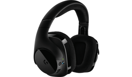 Logitech G533 Wireless (981-000634), bevielės ausinės, juodos