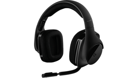 Logitech G533 Wireless (981-000634), bevielės ausinės, juodos