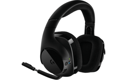Logitech G533 Wireless (981-000634), bevielės ausinės, juodos