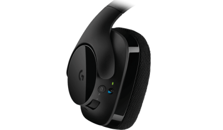 Logitech G533 Wireless (981-000634), bevielės ausinės, juodos