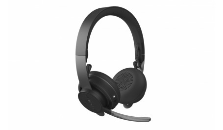 Logitech Zone Wireless Teams GRAPHITE (981-000854), bevielės ausinės, pilkos