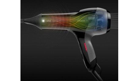 Plaukų džiovintuvas Braun Satin Hair 7 SensoDryer HD780, juodas