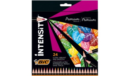 Bic Spalvoti pieštukai  Intensity 24 spalvų rinkinys 967823