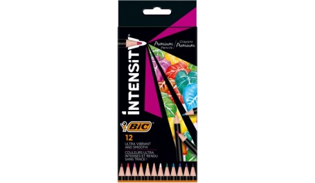 Bic Spalvoti pieštukai  Intensity 12 spalvų rinkinys 951844