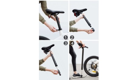 HIMO Z20, elektrinis dviratis, pilkas