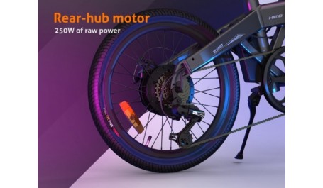 HIMO Z20, elektrinis dviratis, pilkas