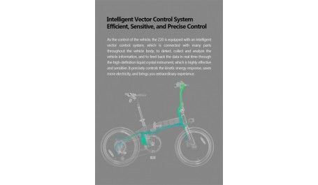 HIMO Z20, elektrinis dviratis, baltas