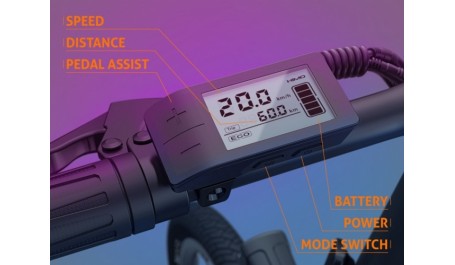 HIMO Z20, elektrinis dviratis, baltas