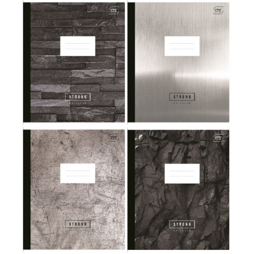 Sąsiuvinis A5, 96l., langeliais STRONG INTERDRUK