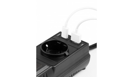 Automobilinis srovės keitiklis, pakrovėjas iš 12V-230V 200W Technaxx 200W TE21