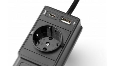 Automobilinis srovės keitiklis, pakrovėjas iš 12V-230V 200W Technaxx 200W TE21