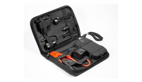 Šuolinis starteris automobiliui ir išorinė baterija 12000mAh