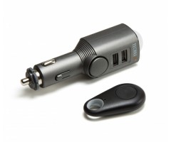 Universali signalizacija, automobilinis USB įkroviklis Technaxx Universal Mobile & Auto Alarm TX-100