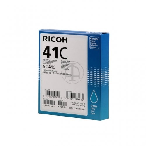 Ricoh Ink GC41C (405762), mėlyna kasetė