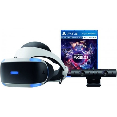 Virtualios Realybės Akiniai V2 Kamera V2 + VR Worlds (kuponas)
