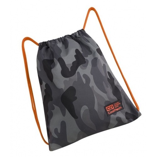Maišelis sportinei aprangai CoolPack Sprint Camo Orange Neon