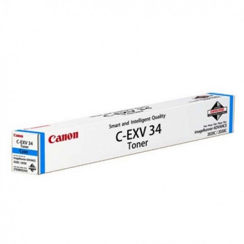 Canon Toner C-EXV 34 (3783B002), Mėlyna kasetė (B grade)