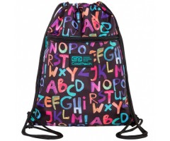 Maišelis sportinei aprangai  CoolPack Vert Alphabet