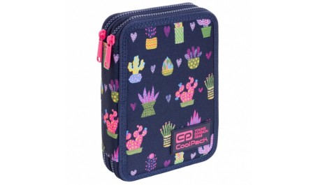 Forminis dviejų skyrių penalas su priedais CoolPack Jumper XL