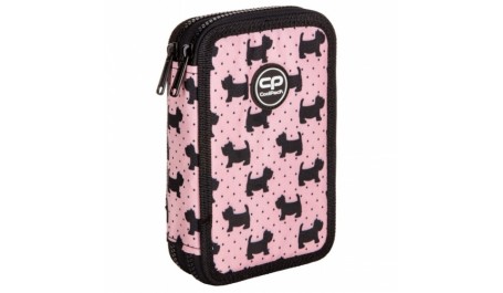 Forminis dviejų skyrių penalas su priedais CoolPack Jumper 2 Doggies