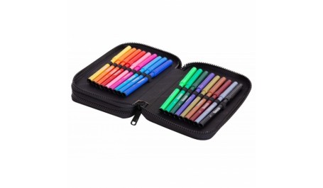 Forminis dviejų skyrių penalas su priedais CoolPack Jumper 2 Doggies