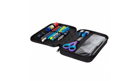 Forminis dviejų skyrių penalas su priedais CoolPack Jumper XL Football Green