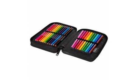 Forminis dviejų skyrių penalas su priedais CoolPack Jumper XL Football Green