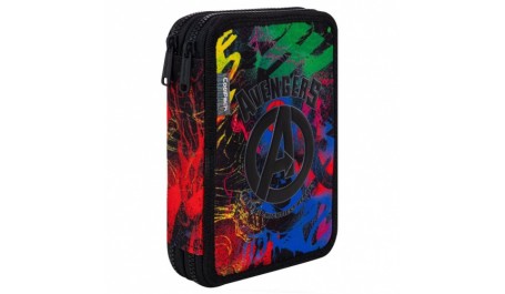 Forminis dviejų skyrių penalas su priedais CoolPack Jumper XL Keršytojai (Marvel Avengers)
