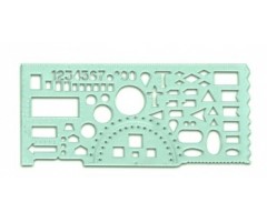 Liniuotė kartografinė, karininkui, OFICERSKAJA  1225-106