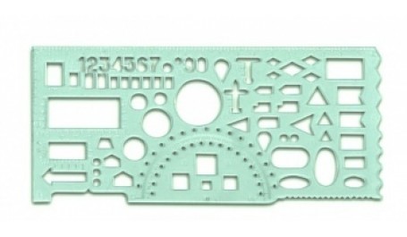 Liniuotė kartografinė, karininkui, OFICERSKAJA  1225-106