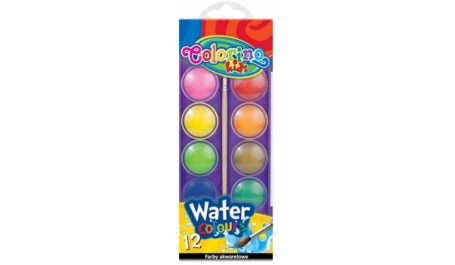 Colorino Kids Water colours small 12 colours