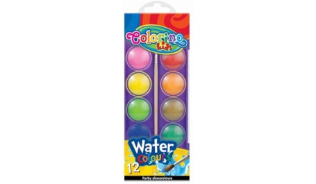 Colorino Kids Water colours small 12 colours