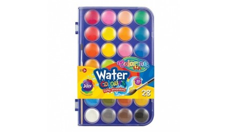 Colorino Kids Water colours big 28 colours