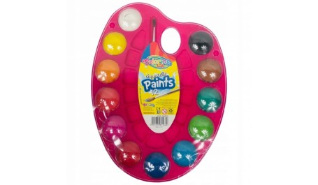 Colorino Kids Water colours palette 12 colours