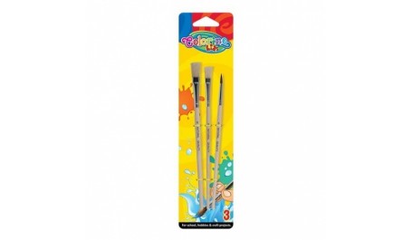 Colorino Kids  Paint brushes 3 pcs blister