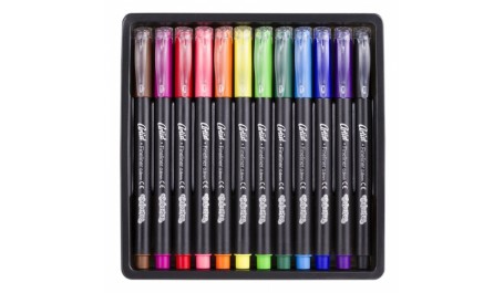 Rašikliai Fineliners Colorino Artist 12 spalvų