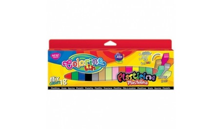 Plastilinas Colorino Kids Mix 18 spalvų