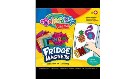 Šaldytuvo magnetukų rinkinys Colorino Creative Mix Nr.1