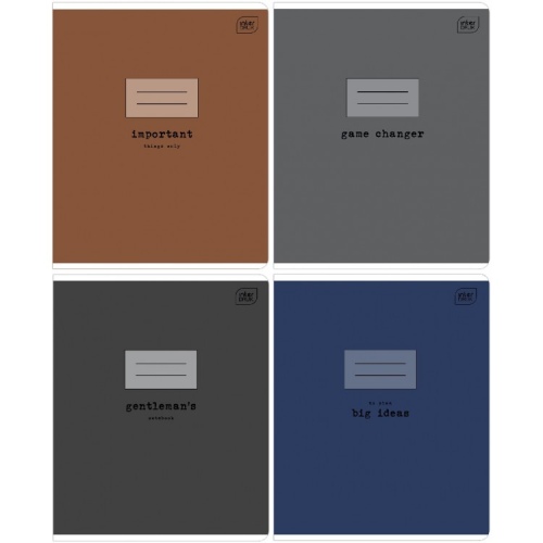 Sąsiuvinis A5, 60l., langeliais GENTLEMAN INTERDRUK