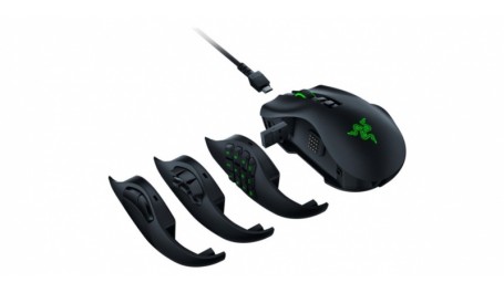 Bevielė žaidimų pelė Razer Naga Pro, Juoda