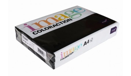 Spalvotas popierius Image Coloraction 99 A4, 80g, juodas (500)  0702-137